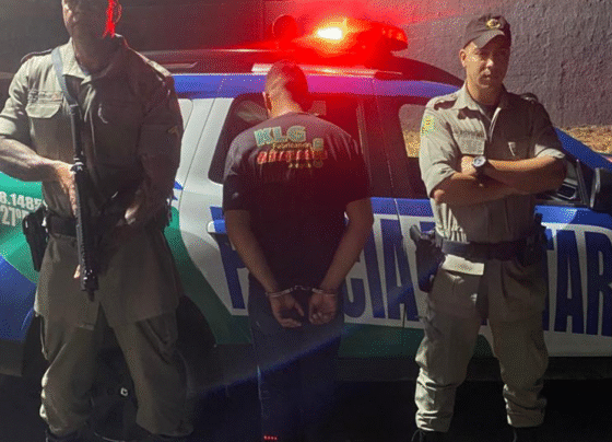 Homem preso suspeito de abusar de criança (Foto: Reprodução)
